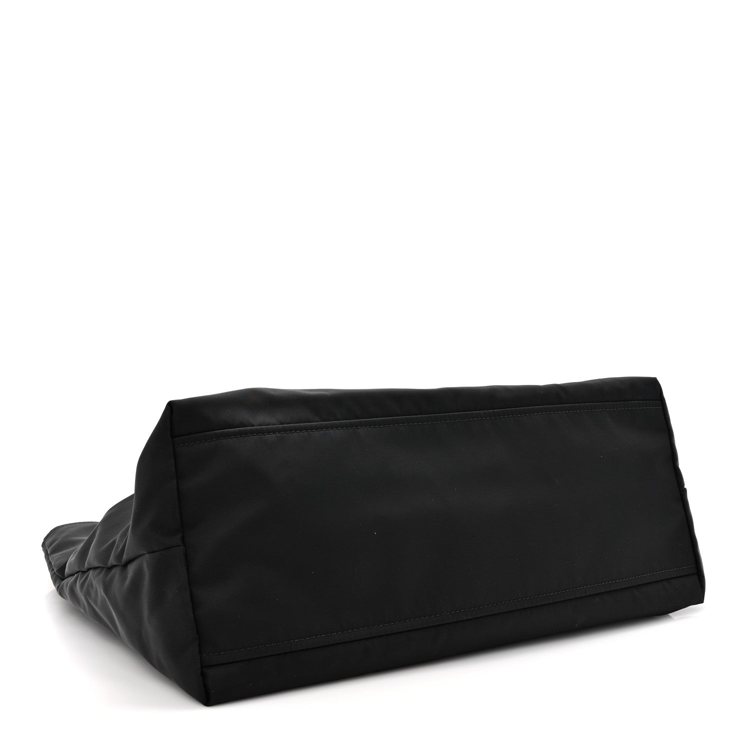 Prada Tessuto Nylon Saffiano Vela Tote Black 4 of 11