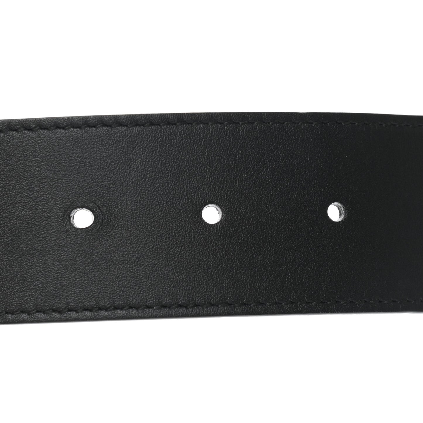 Calfskin Crystal Double G 40mm Belt 90 36 Black