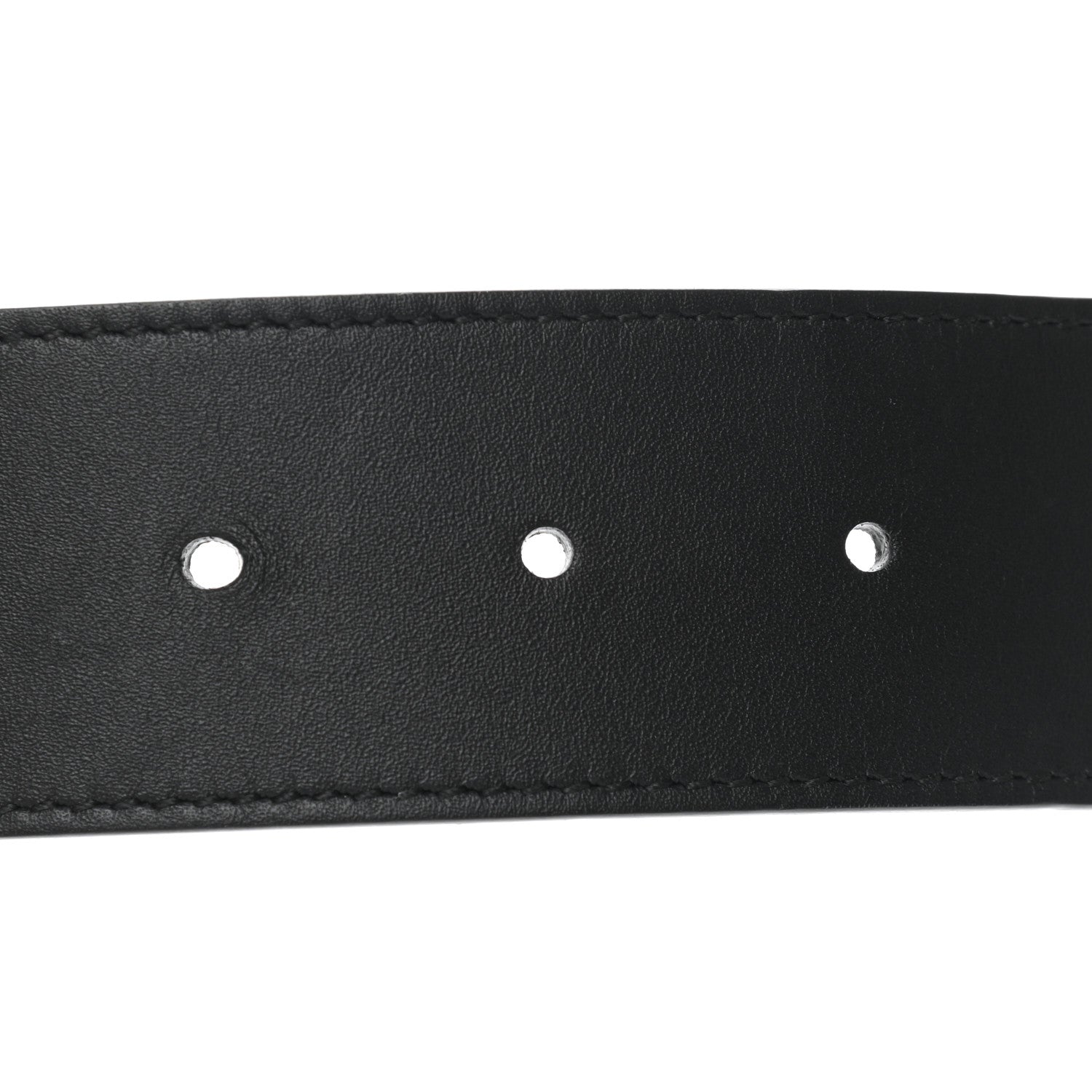 Gucci Calfskin Crystal Double G 40mm Belt 90 36 Black 4 of 7