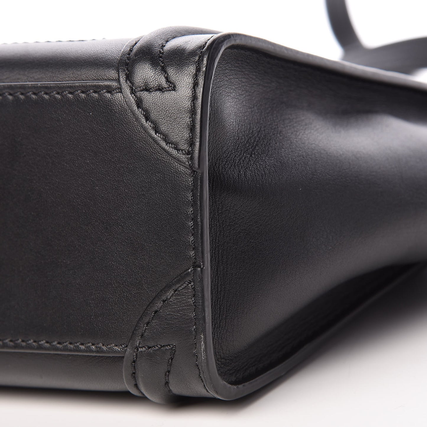 Smooth Calfskin Nano Luggage Black