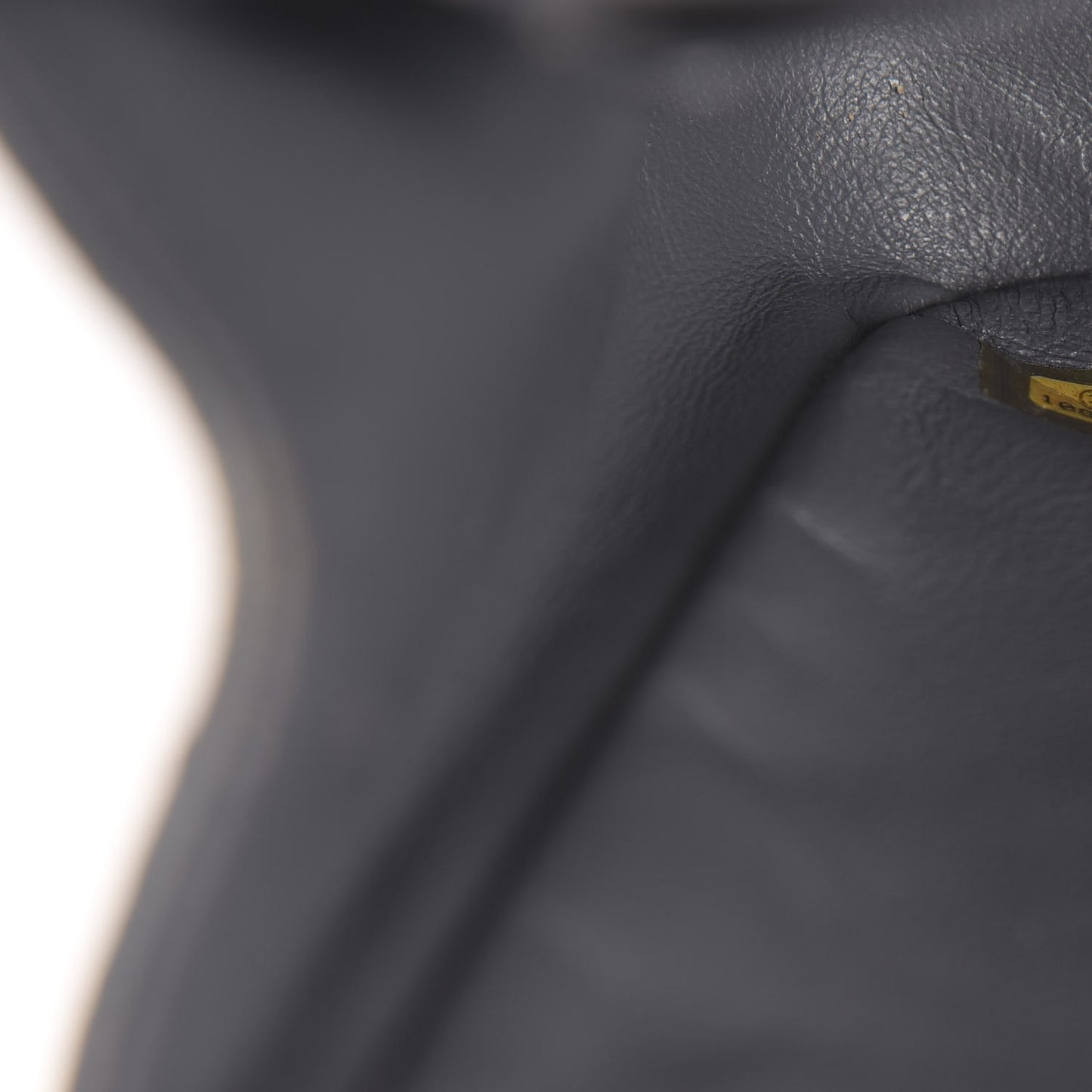 Caviar Quilted Jumbo Single Flap Grey