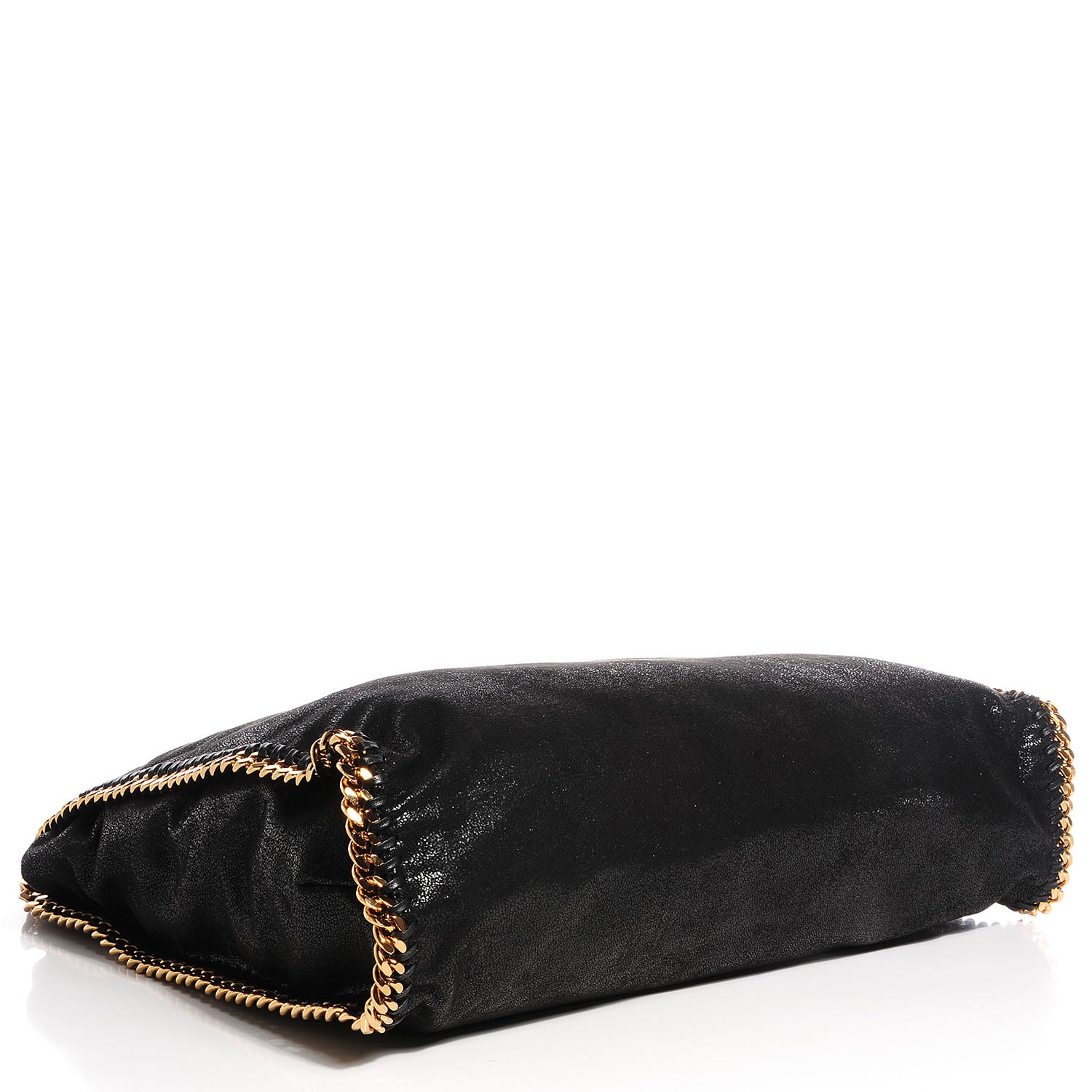 Stella McCartney Faux Leather Shaggy Deer Big Falabella Black 4 of 8