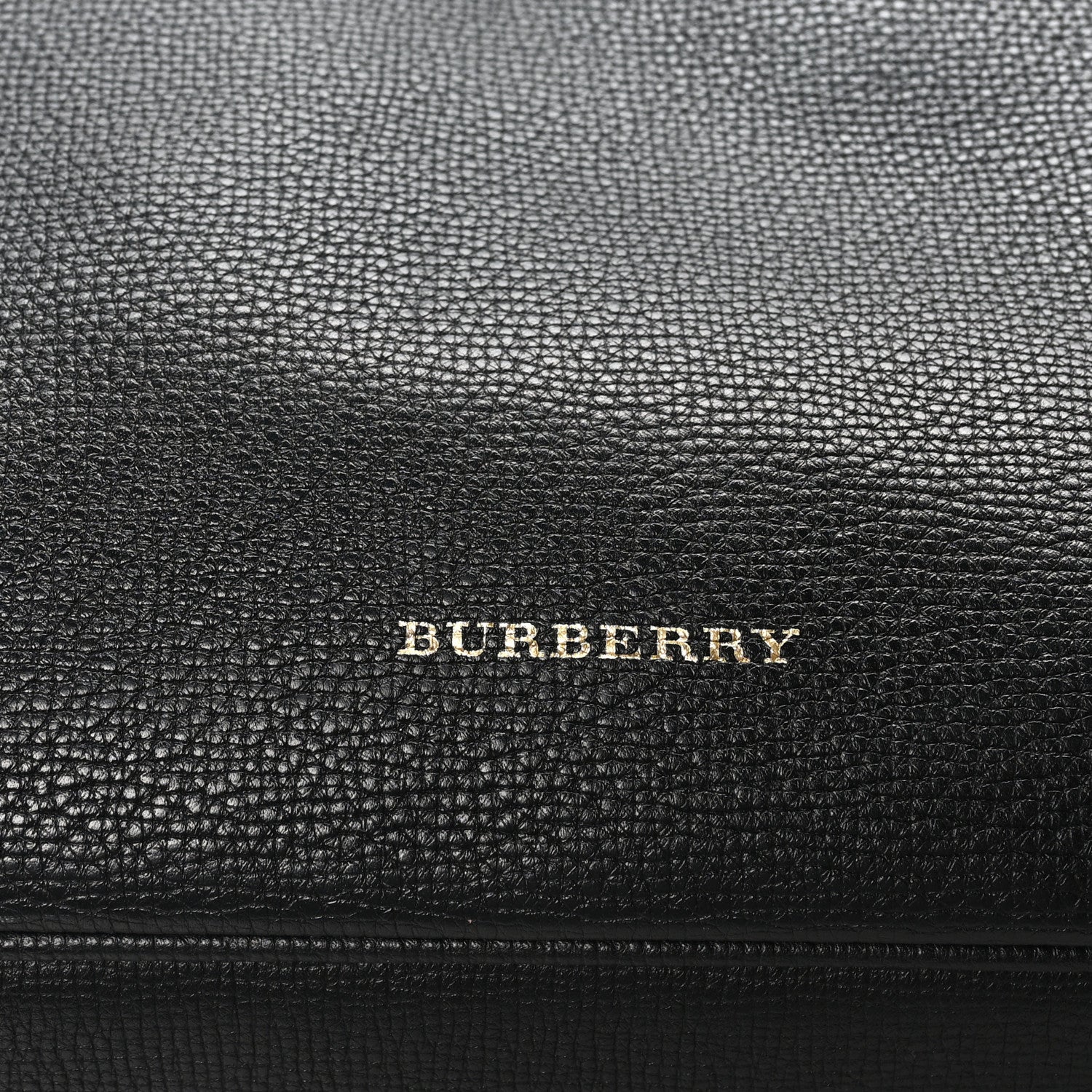 Burberry Grainy Calfskin Medium Honeybrook Tote Black 7 of 11