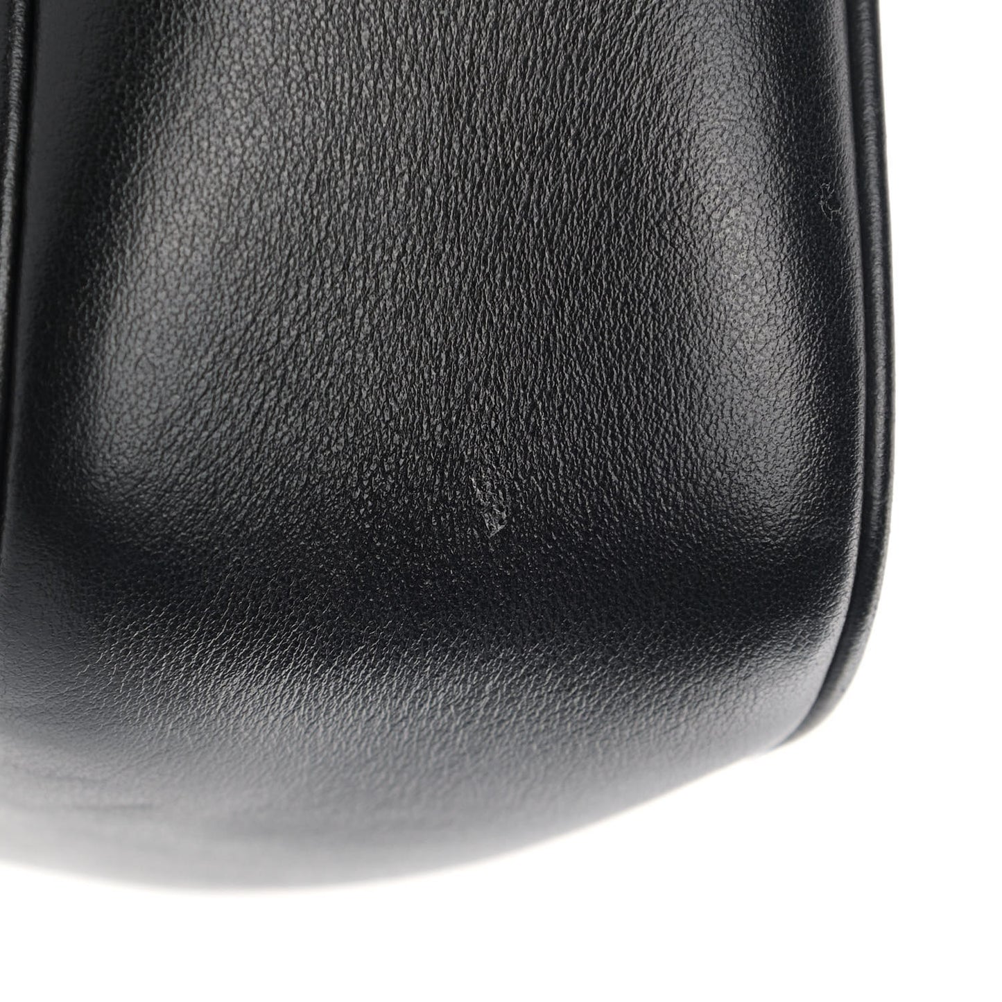 Calfskin Matelasse Small GG Marmont Chain Shoulder Bag Black