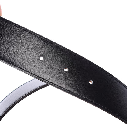Hermes Togo Box 38mm Belt 90 Gold Black 5 of 5