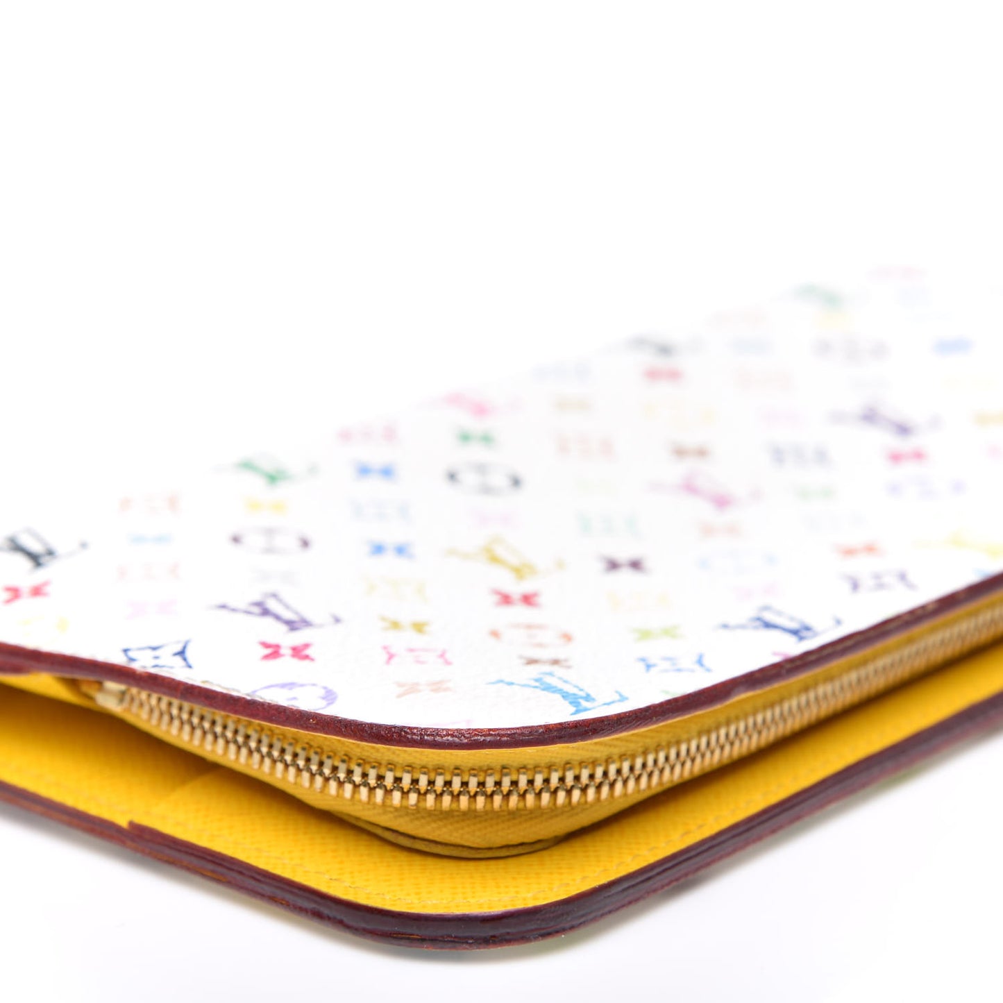 Monogram Multicolor Insolite Wallet White Citron