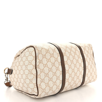 Gucci GG Supreme Monogram Calfskin Medium Nice Boston New Mystic White Beige Brown 4 of 16