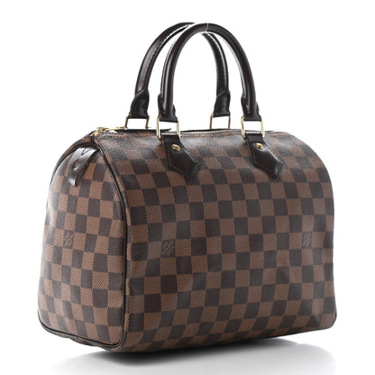 Louis Vuitton Damier Ebene Speedy 25 3 of 10