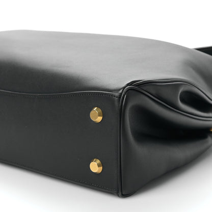 Balenciaga Natural Smooth Calfskin Medium Rodeo Top Handle Handbag Black 9 of 9