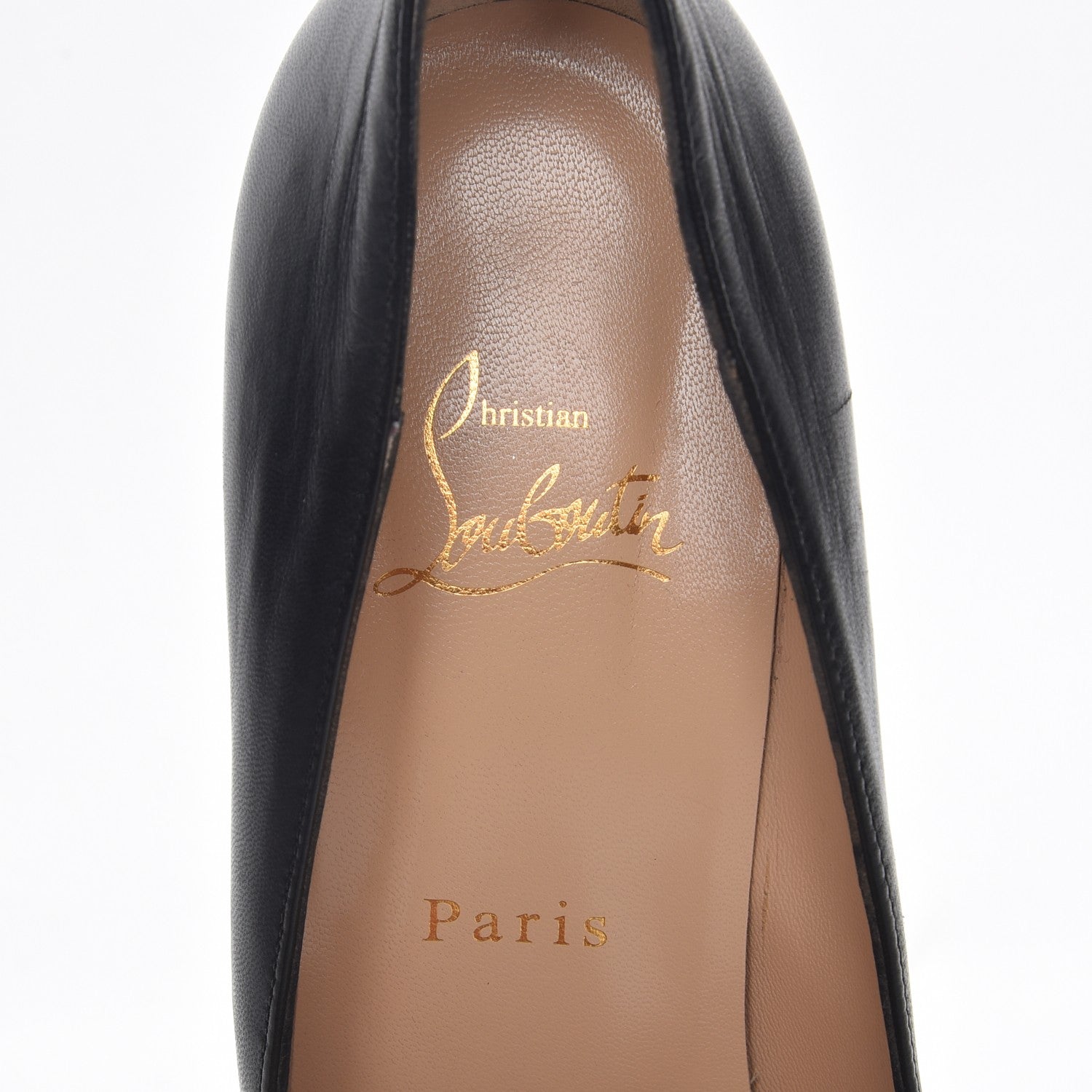 Christian Louboutin Kid Victoria 160 Pumps 39.5 Black 7 of 12