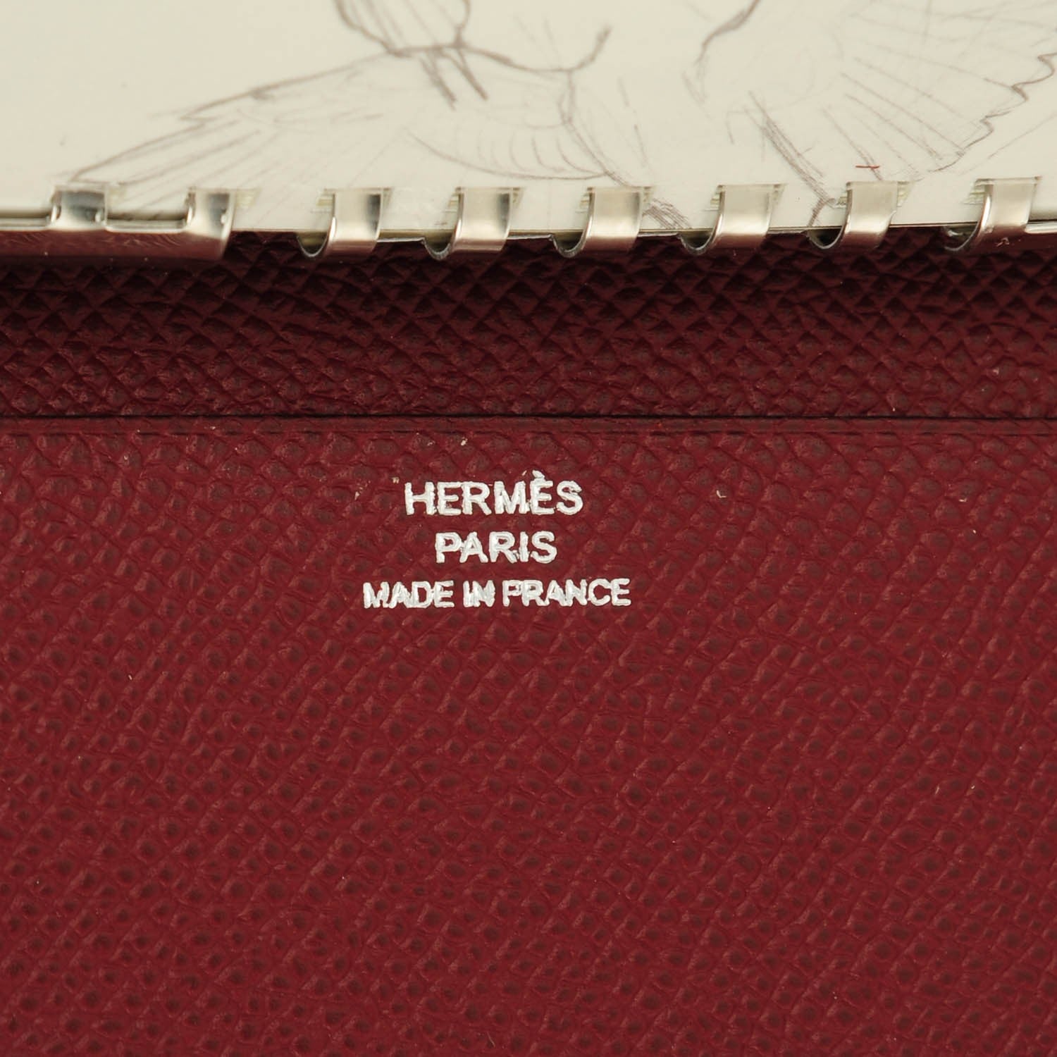 Hermes Epsom Vision II Agenda Cover Rouge H 6 of 7