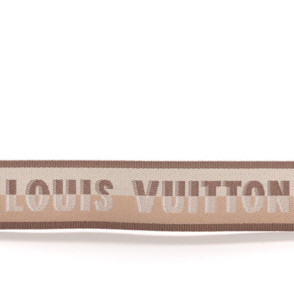 Louis Vuitton Jacquard Speedy Bandouliere 20 Shoulder Strap Beige Brown 3 of 5
