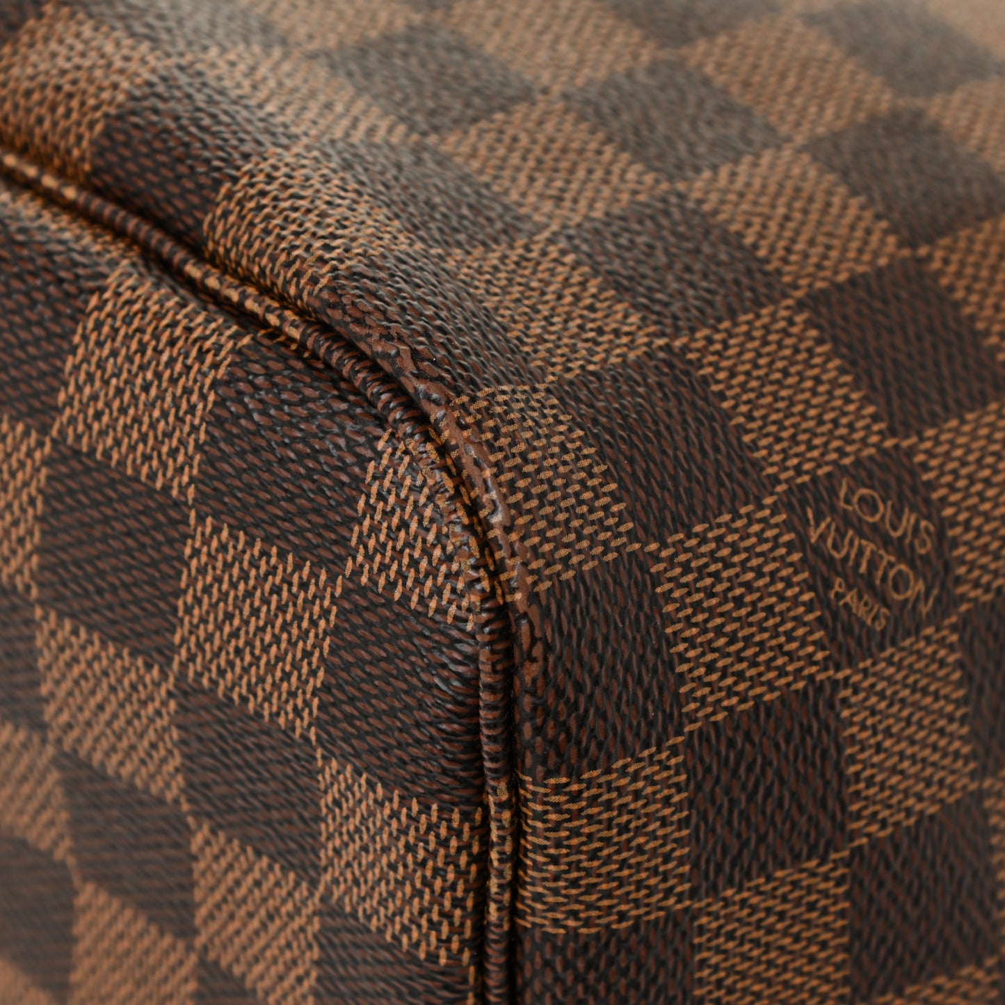 Damier Ebene Neo Neverfull MM Rose Ballerine