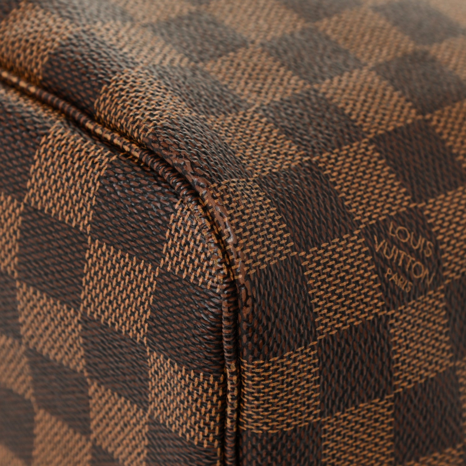 Louis Vuitton Damier Ebene Neo Neverfull MM Rose Ballerine 11 of 15
