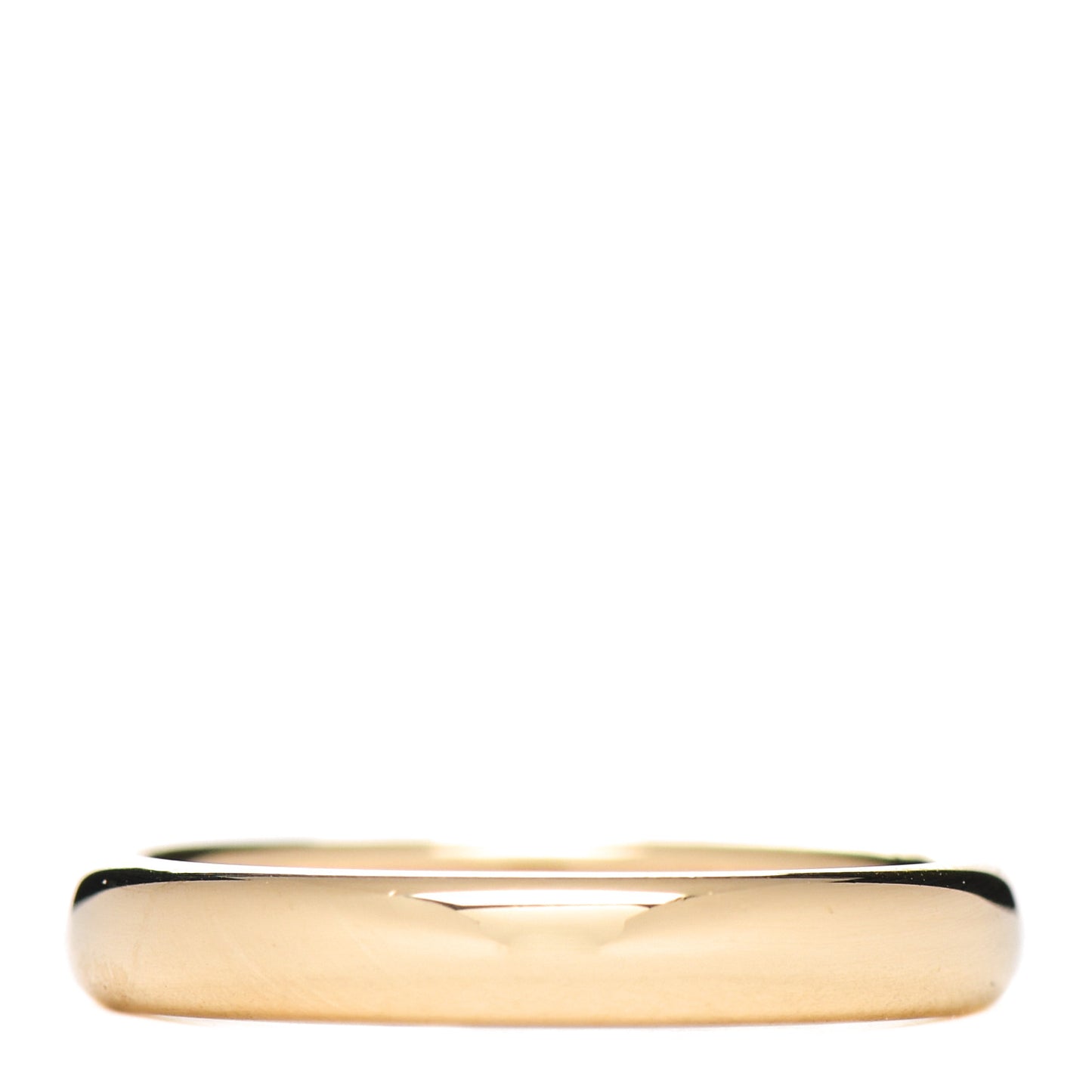 18K Yellow Gold 3mm Classic Wedding Band Ring 51 5.75