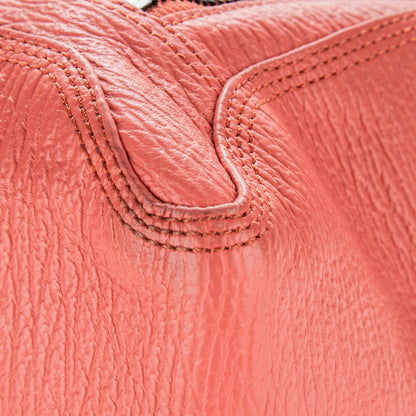 3.1 Phillip Lim 3.1 Textured Calfskin Large Pashli Satchel Coral 9 of 11