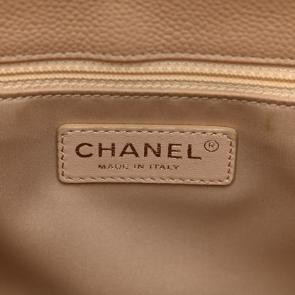 Chanel Caviar Quilted Grand Shopping Tote GST Beige Clair 6 of 23
