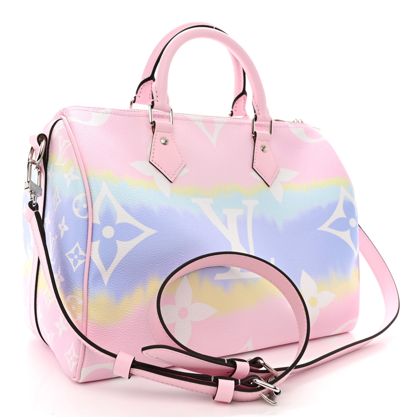 Monogram Escale Speedy Bandouliere 30 Pastel