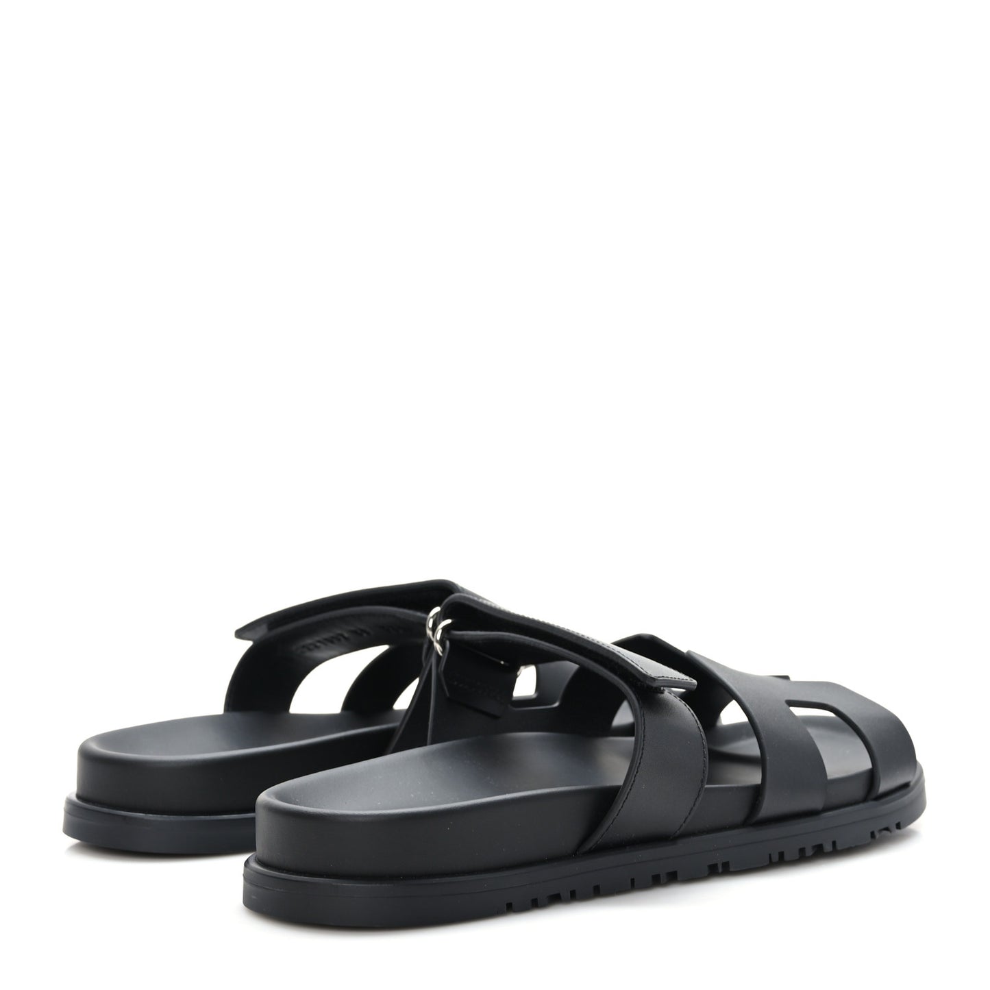 Calfskin Womens Chypre Sandals 38 Black