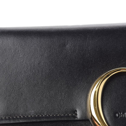 Chloe Calfskin Suede C Clutch With Chain Black 10 of 13