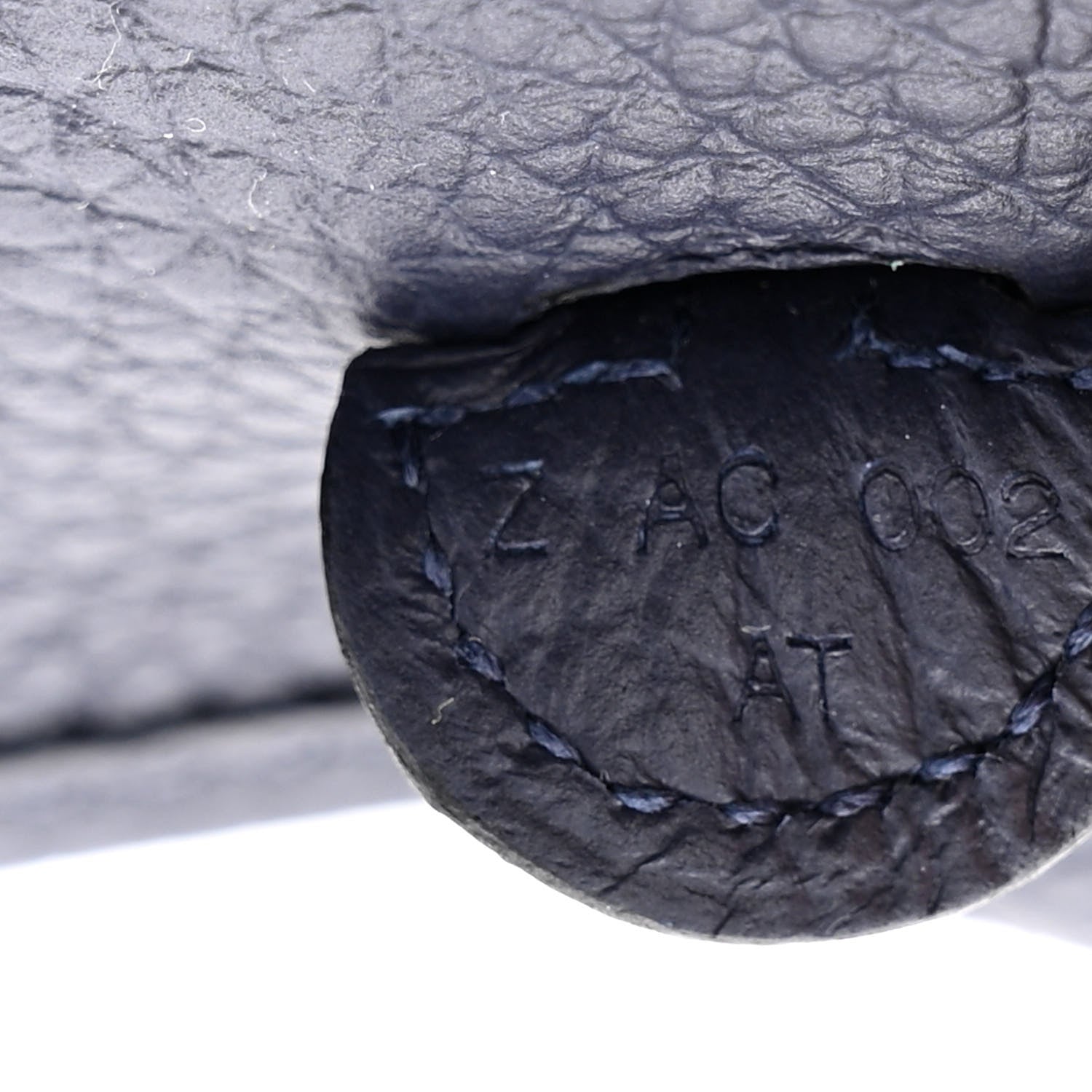 Hermes Taurillon Clemence Amazone Sangle Cavale Evelyne TPM Bleu Nuit Bleu Encre Cuivre 7 of 11