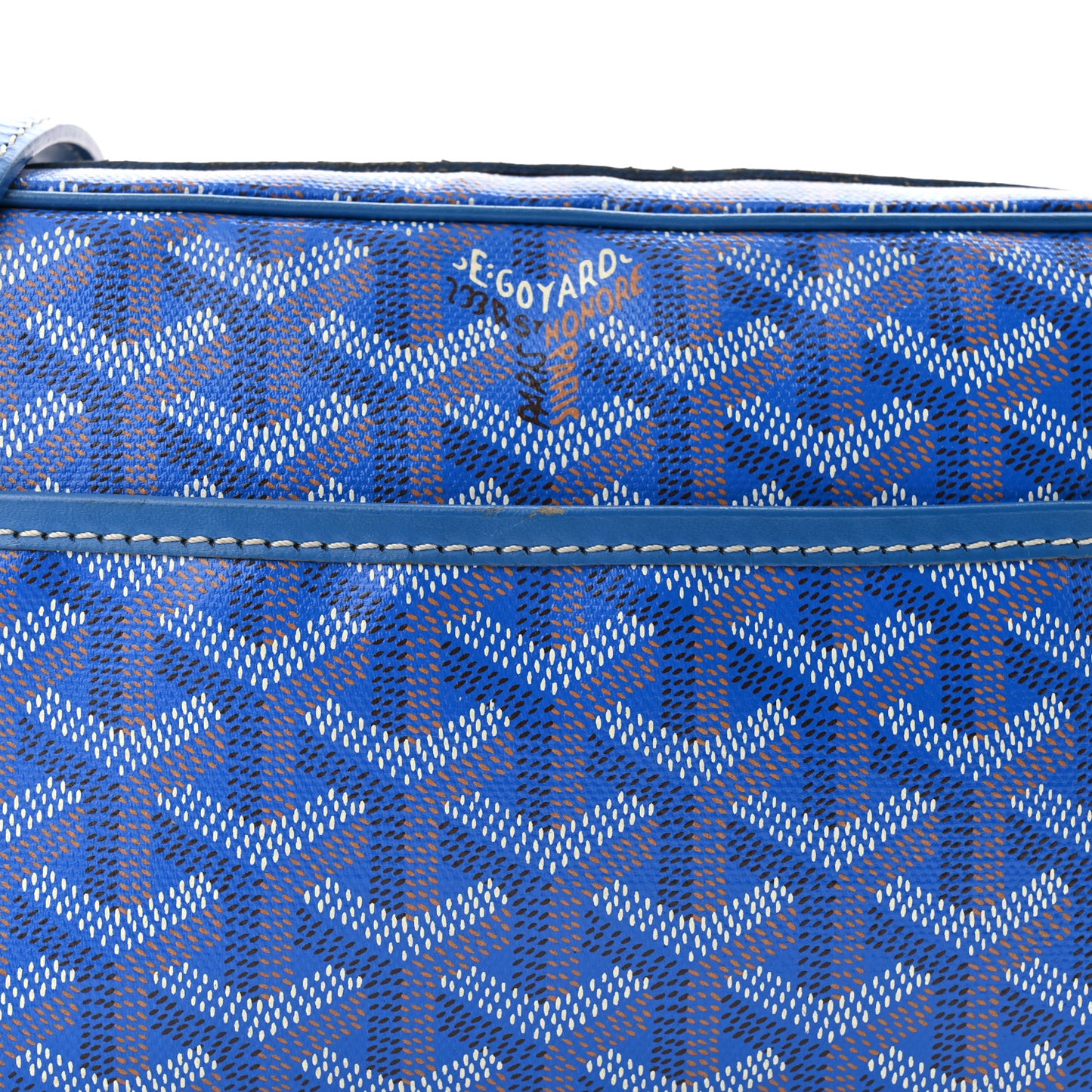 Goyardine Sac Cap Vert Sky Blue
