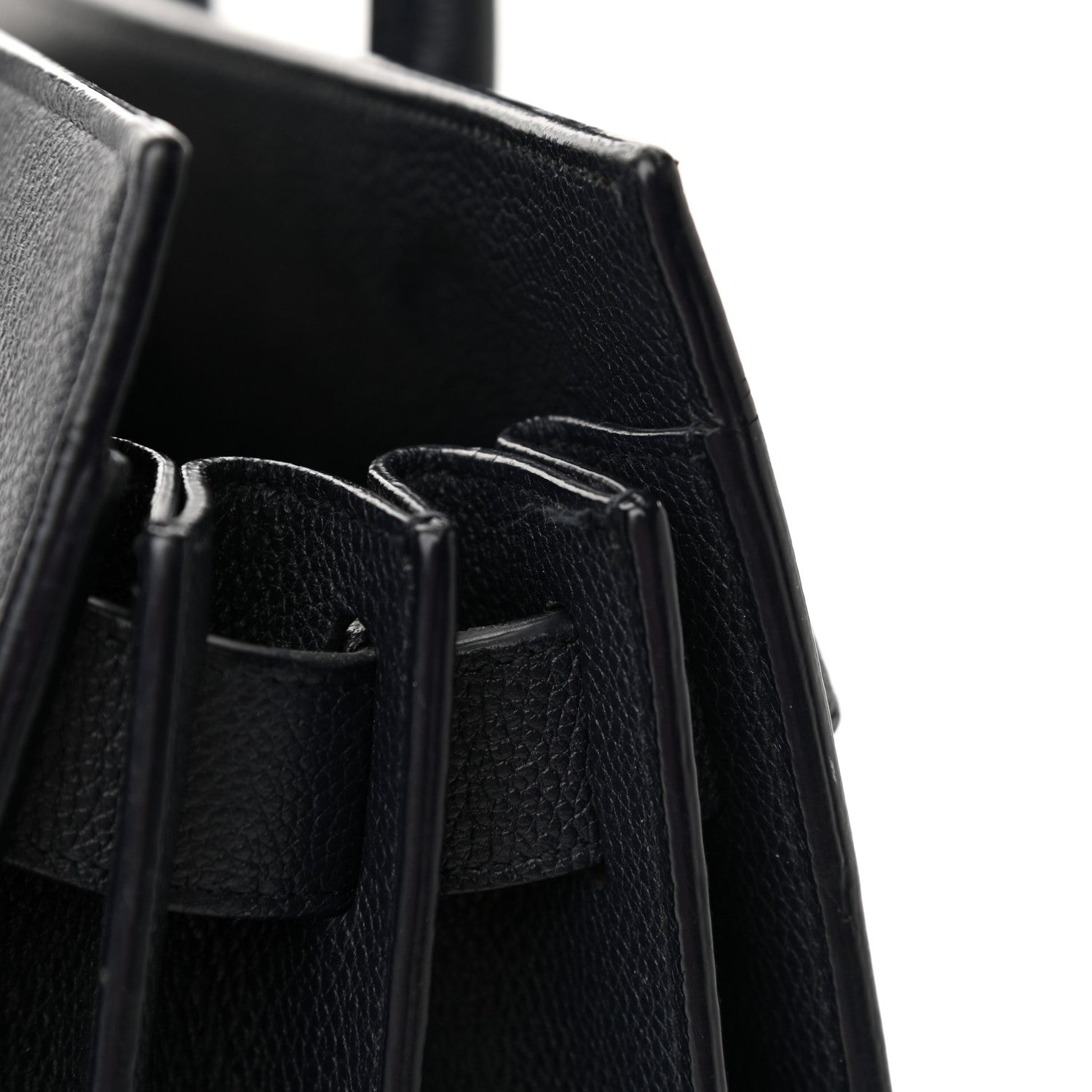 Saint Laurent Grained Calfskin Small Sac De Jour Black 13 of 14