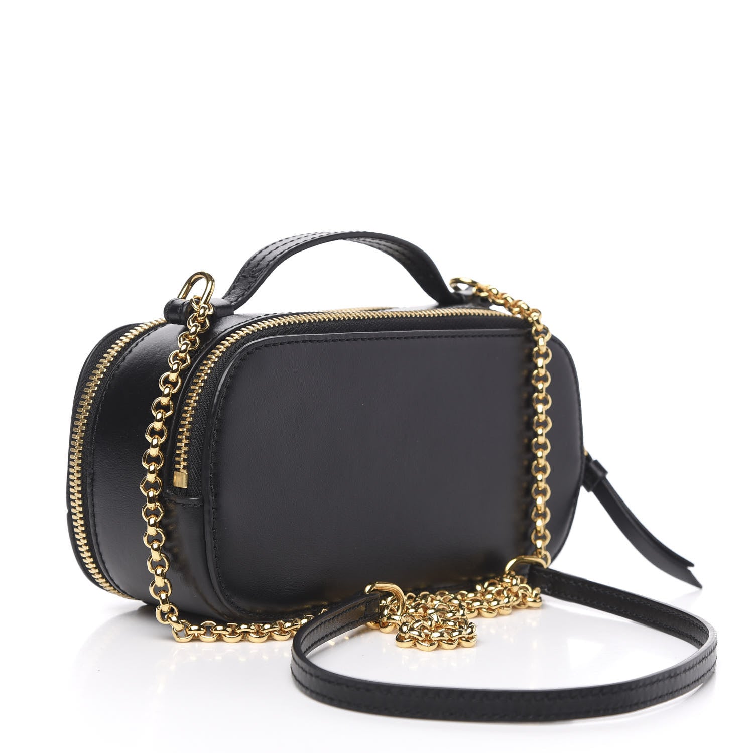 Chloe Calfskin Mini C Vanity Bag Black 3 of 10
