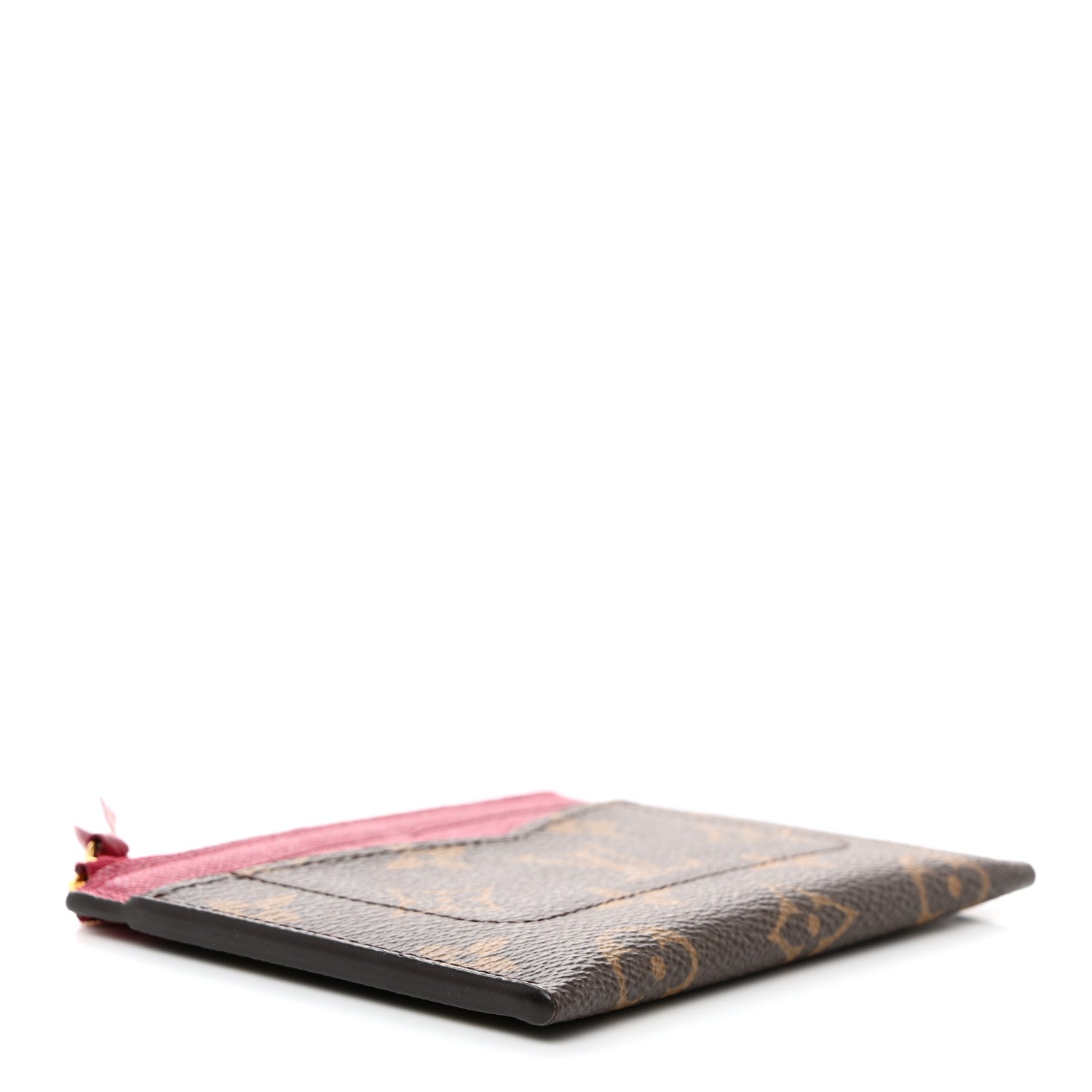 Louis Vuitton Monogram Zipped Card Holder Fuchsia 4 of 7