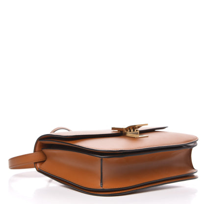 Celine Smooth Calfskin Medium Classic Box Flap Bag Camel 4 of 11