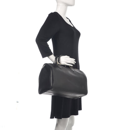 Louis Vuitton Epi Speedy 30 Black 2 of 11