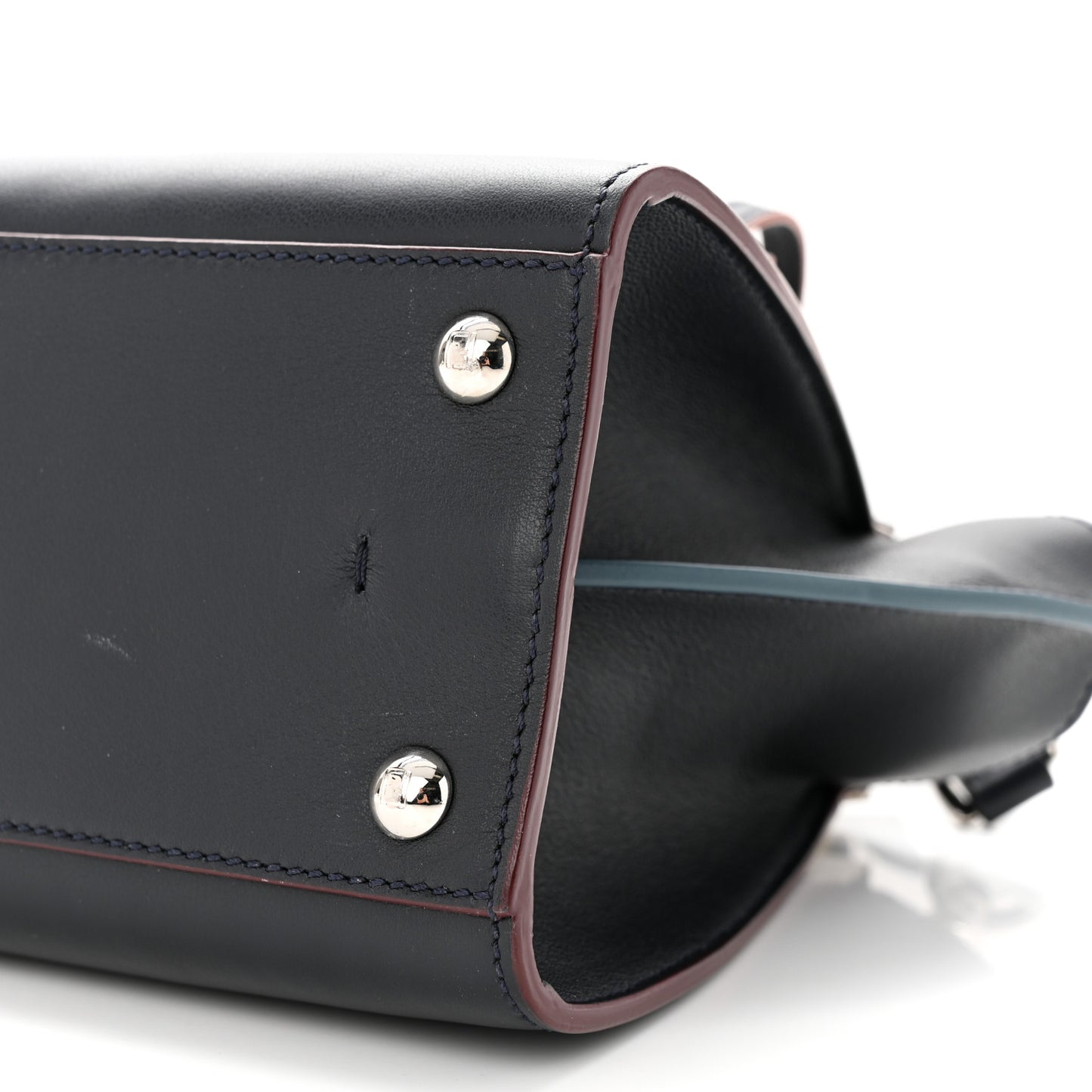 Vitello Dolce Mini 3Jours Tote Blue Notte