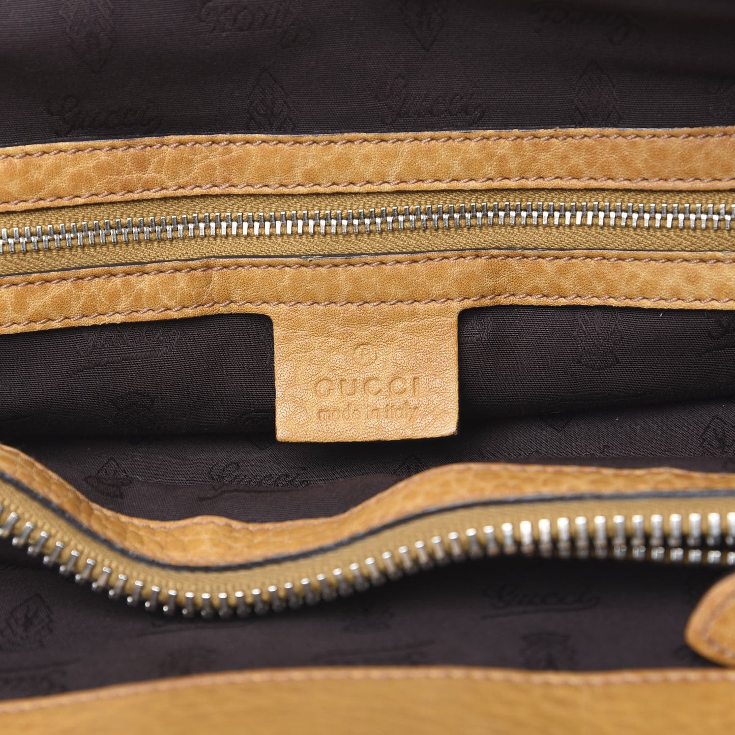 Monogram Medium Bamboo Bar Tote Yellow