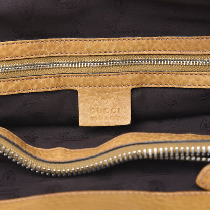 Gucci Monogram Medium Bamboo Bar Tote Yellow 6 of 11