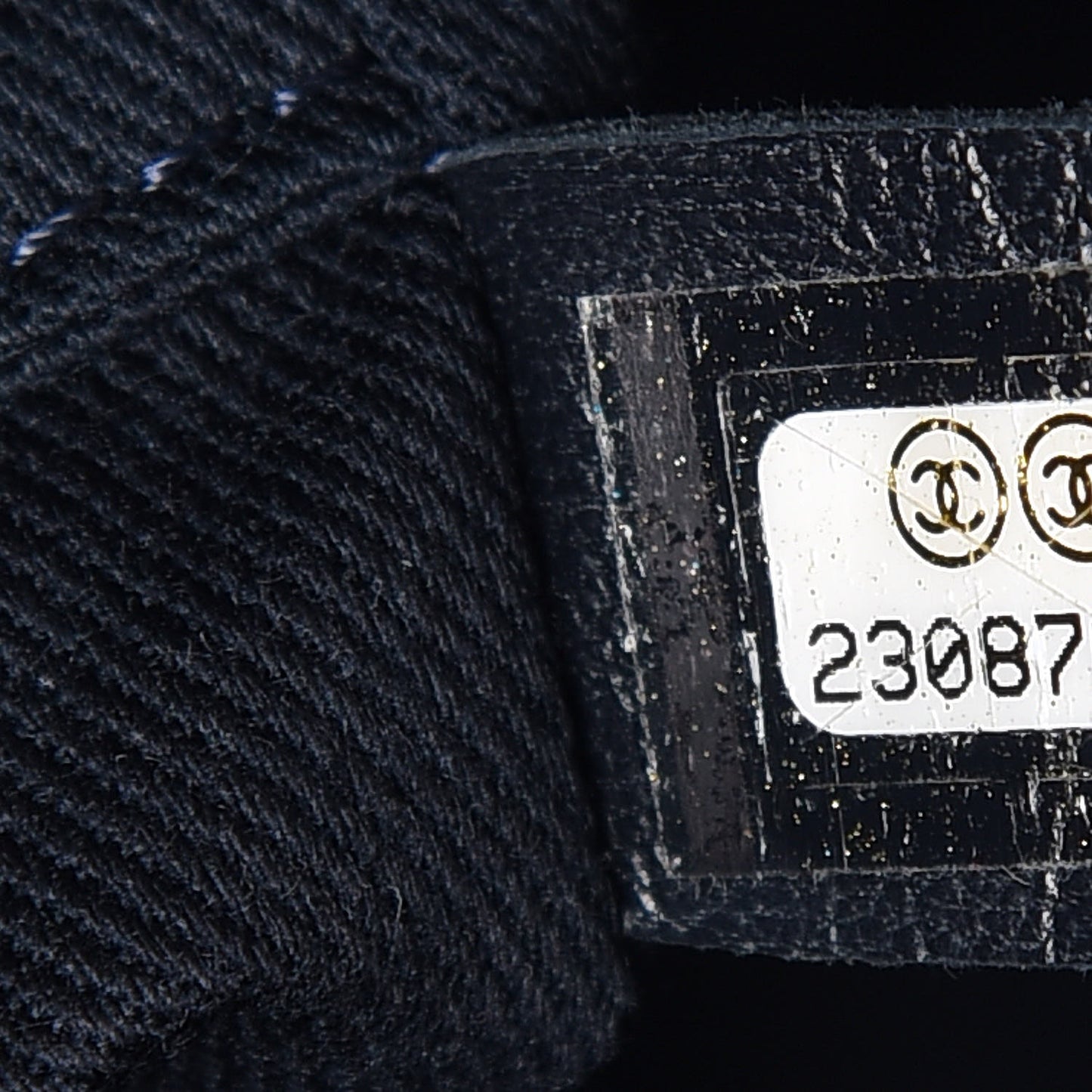 Denim Small Deauville Tote Dark Blue
