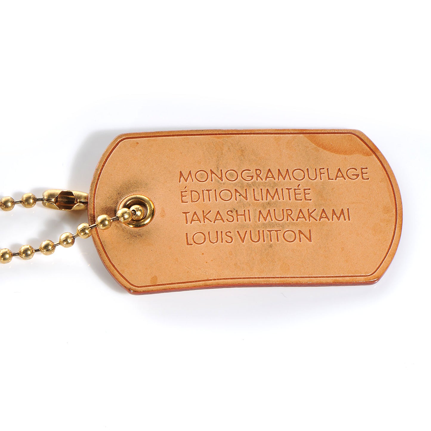 Monogramouflage Bag Charm Red