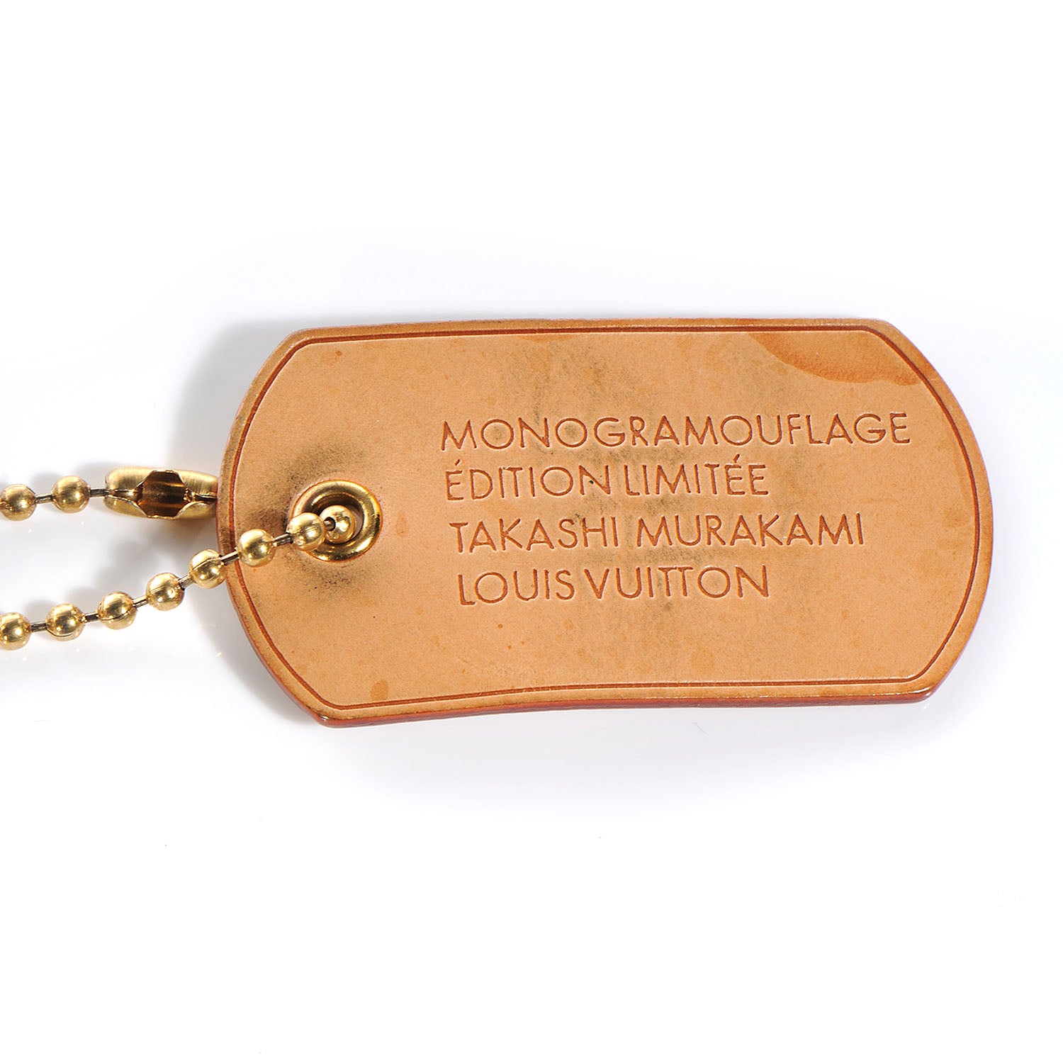 Louis Vuitton Monogramouflage Bag Charm Red 5 of 5