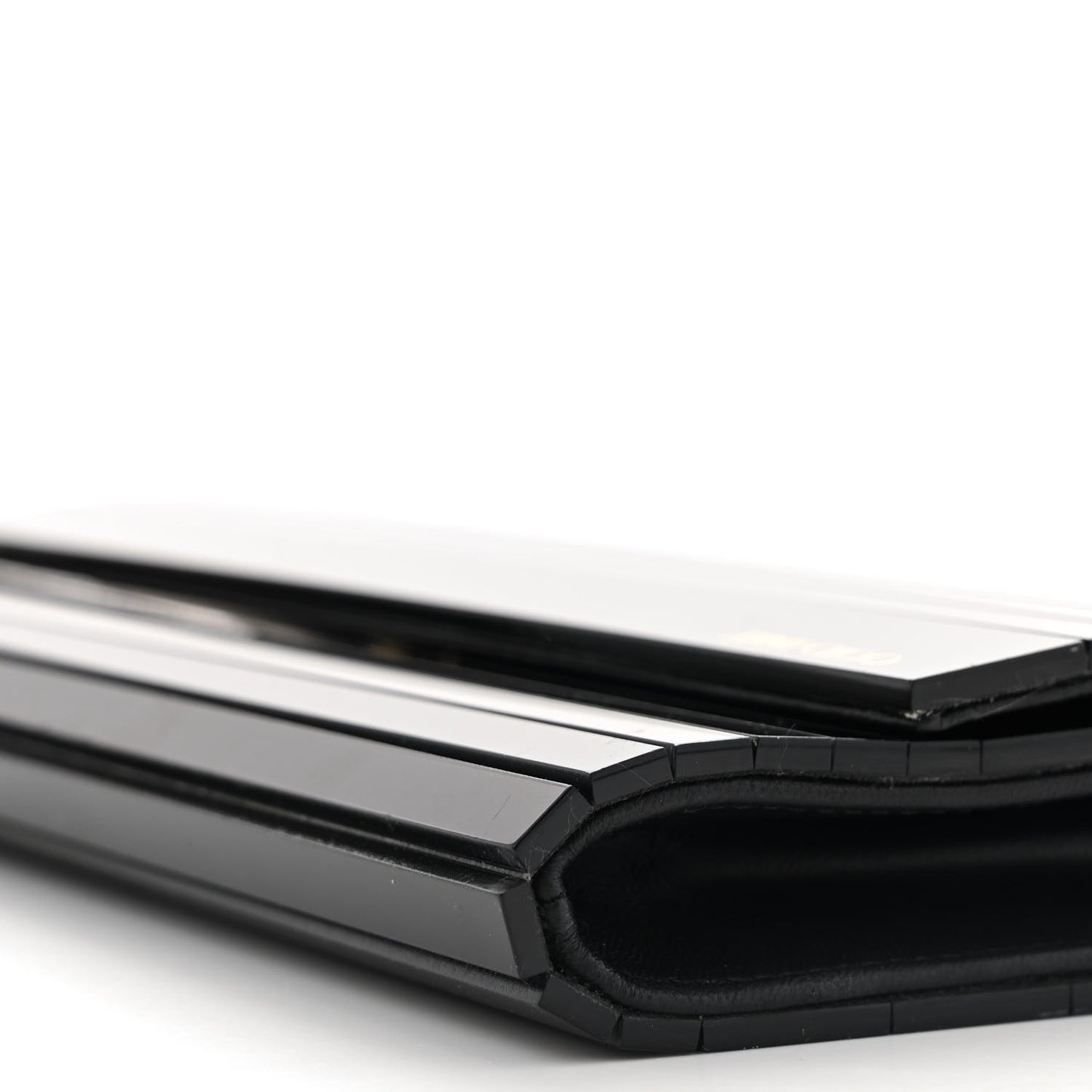Acrylic Sweetie Clutch Black