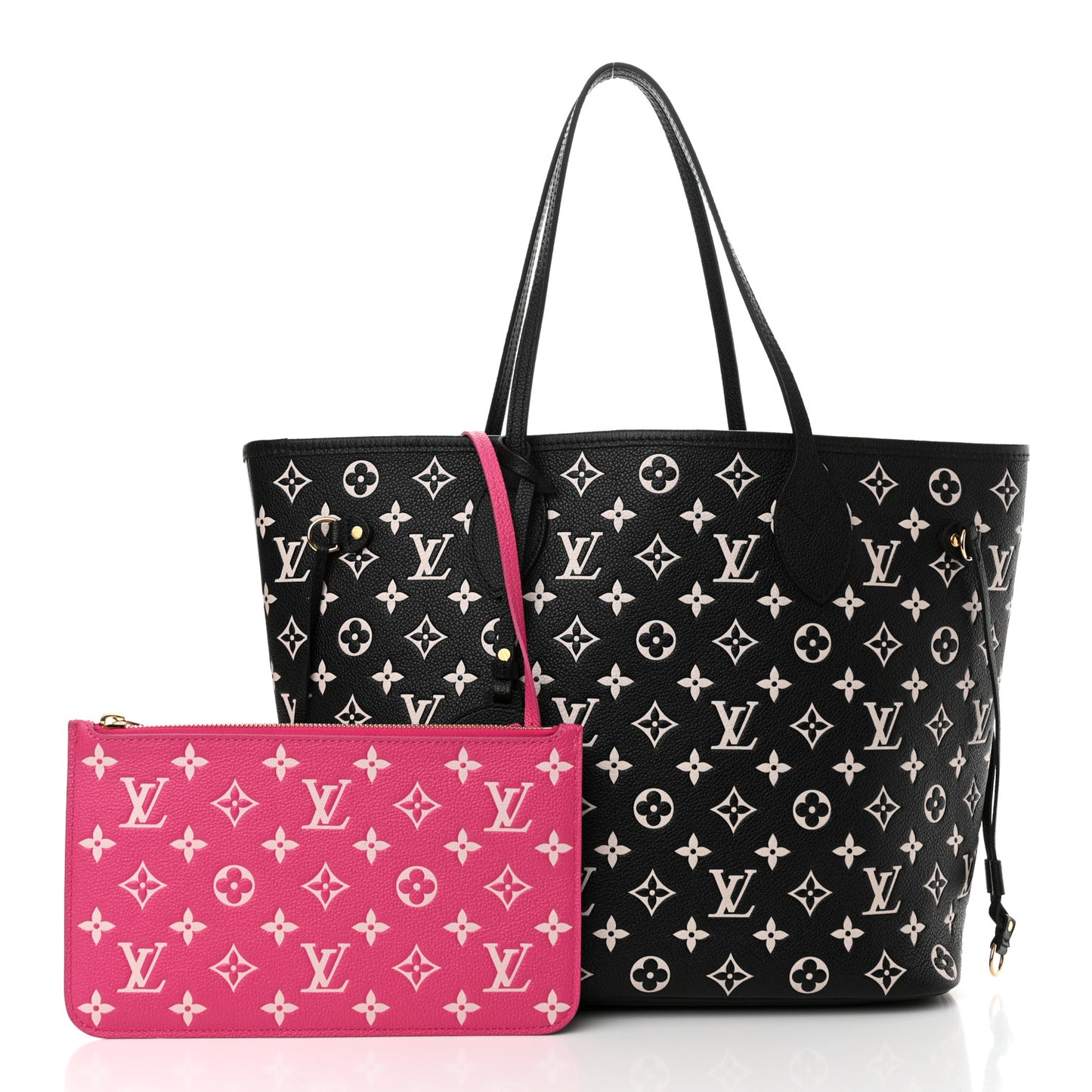 Empreinte Spring In The City Neverfull MM Black White Pink