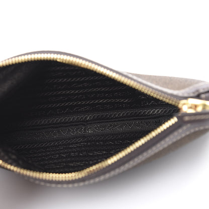 Prada Jacquard Logo Pouch Corda Bruciato 4 of 7
