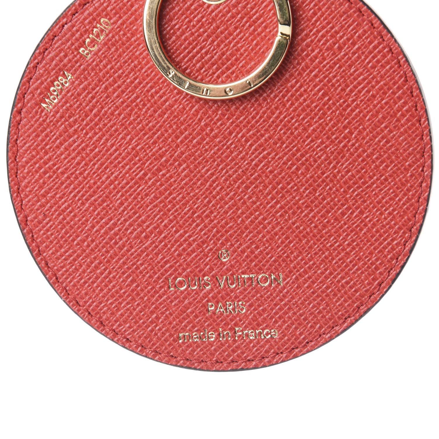 Louis Vuitton Monogram 2020 Christmas Animation Bumper Cars Bag Charm Key Ring Coquelicot 6 of 6