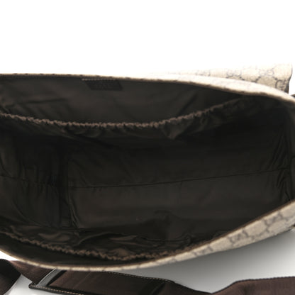 Gucci GG Plus Monogram Messenger Diaper Bag Dark Brown 6 of 11