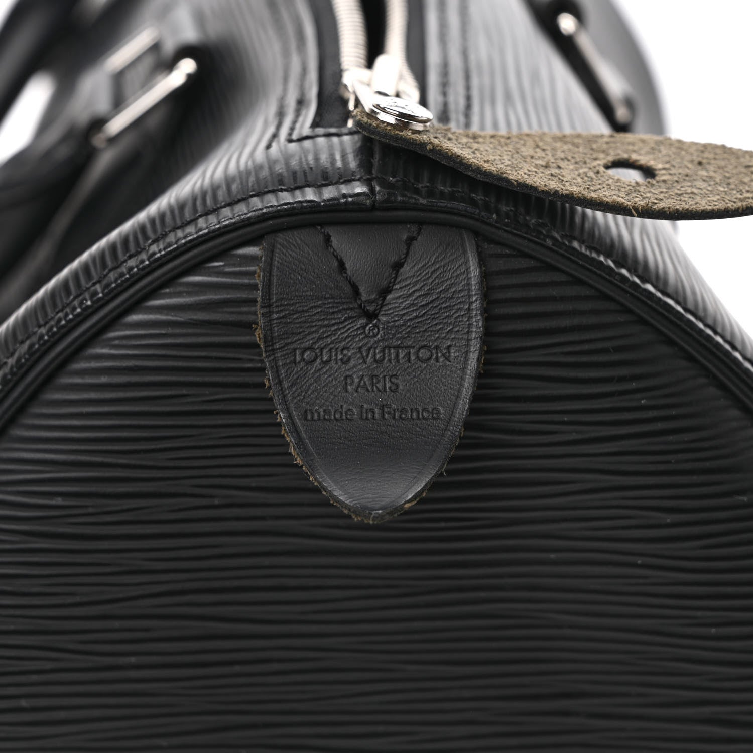Louis Vuitton Epi Speedy 35 Black 6 of 10