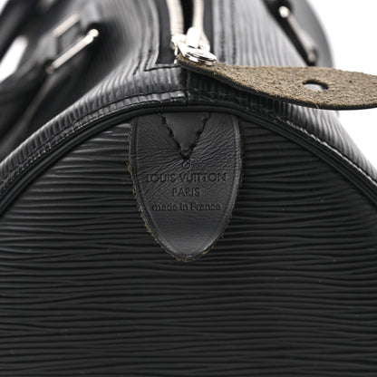 Louis Vuitton Epi Speedy 35 Black 6 of 10
