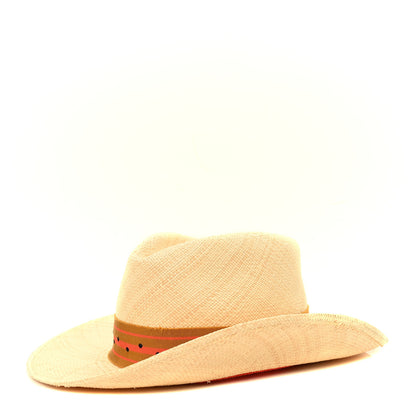 Hermes Straw Panama Hat 58 Natural 2 of 7