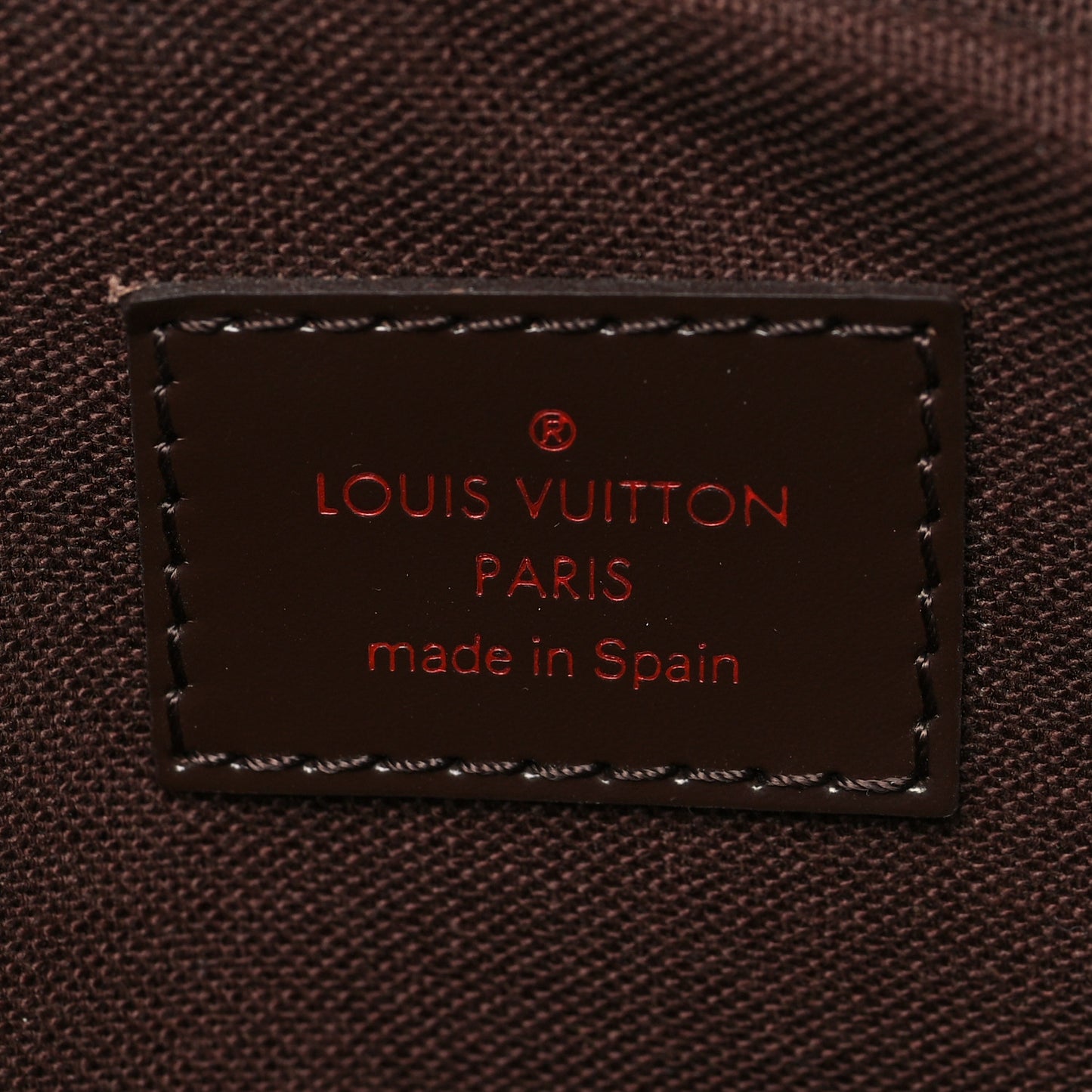 Damier Ebene Brooklyn Bum Bag