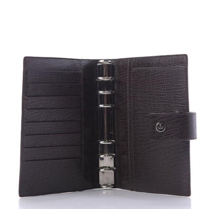 Gucci GG Supreme Monogram Standard Agenda Dark Brown 5 of 9