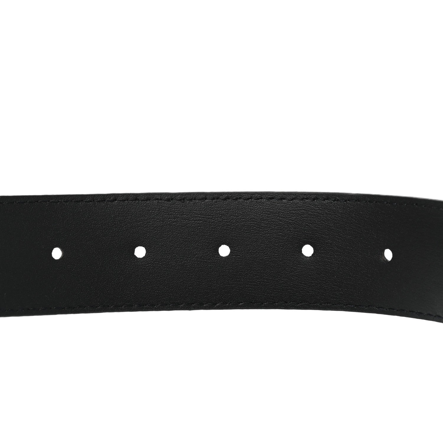 Louis Vuitton Calfskin 35mm LV New Wave Belt 80 32 Black 6 of 7