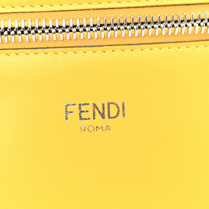 Fendi X SARAH COLEMAN Nappa FF Fish Eye Embossed Mini Peekaboo I SEE U Satchel Mimosa 8 of 10
