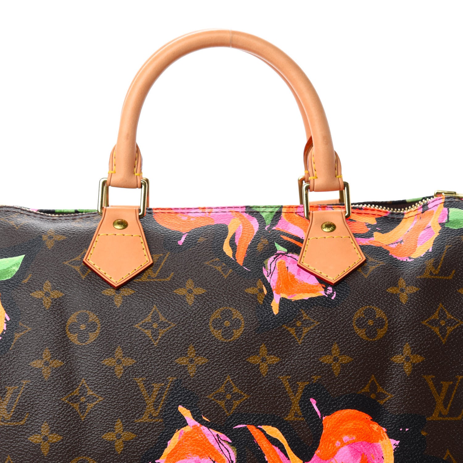 Louis Vuitton Monogram Roses Speedy 30 10 of 10